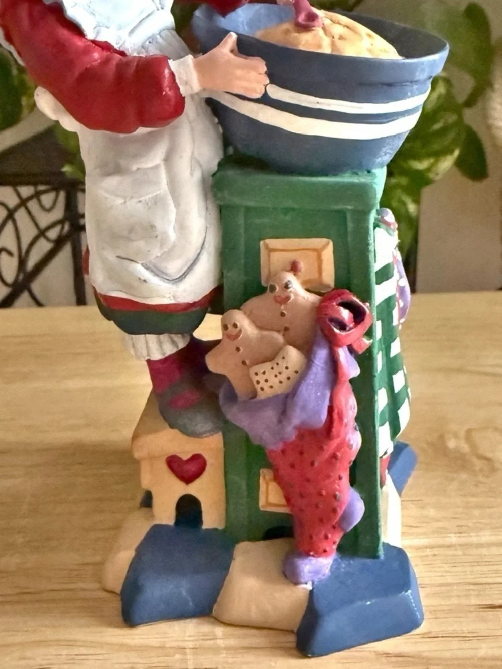 Dept 56 Madeline Making Cookies Figurine Vintage Country Christmas Kitchen Decor